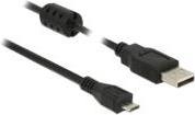 Delock Kabel USB 2.0 Typ-A Stecker > USB 2.0 Micro-B Stecker 2,0 m schwarz (84903)