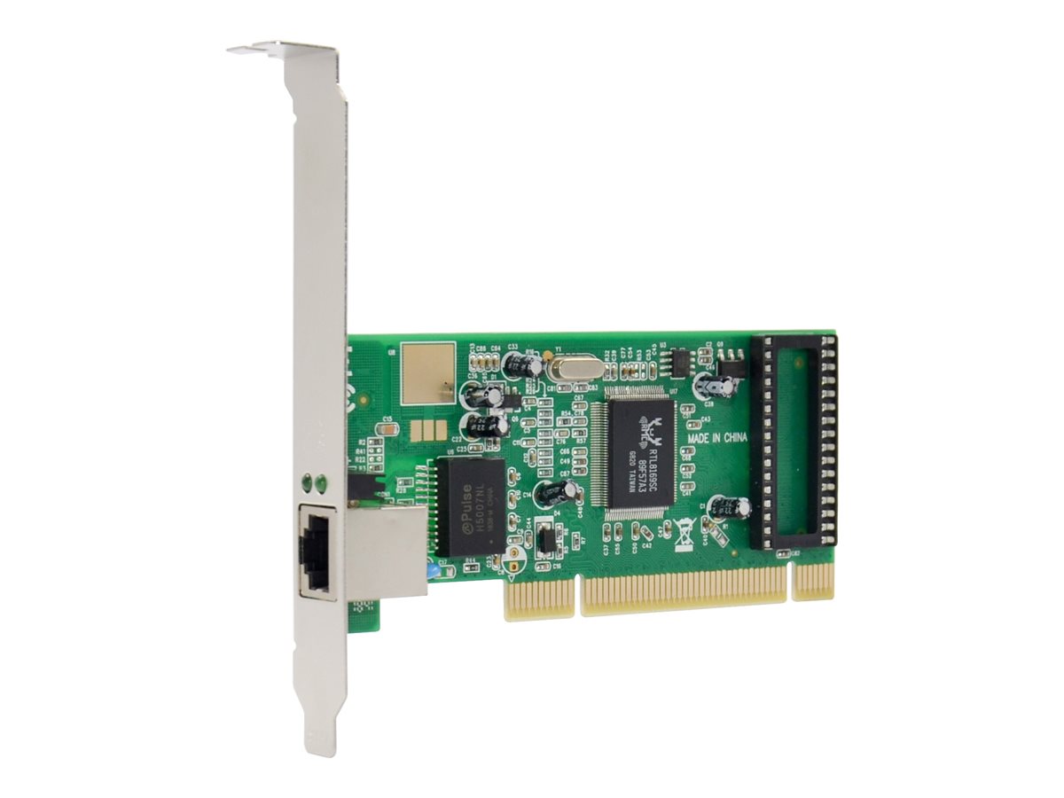 InLine Gigabit Netzwerkkarte, PCI, 1 Gbps, Low-Profile