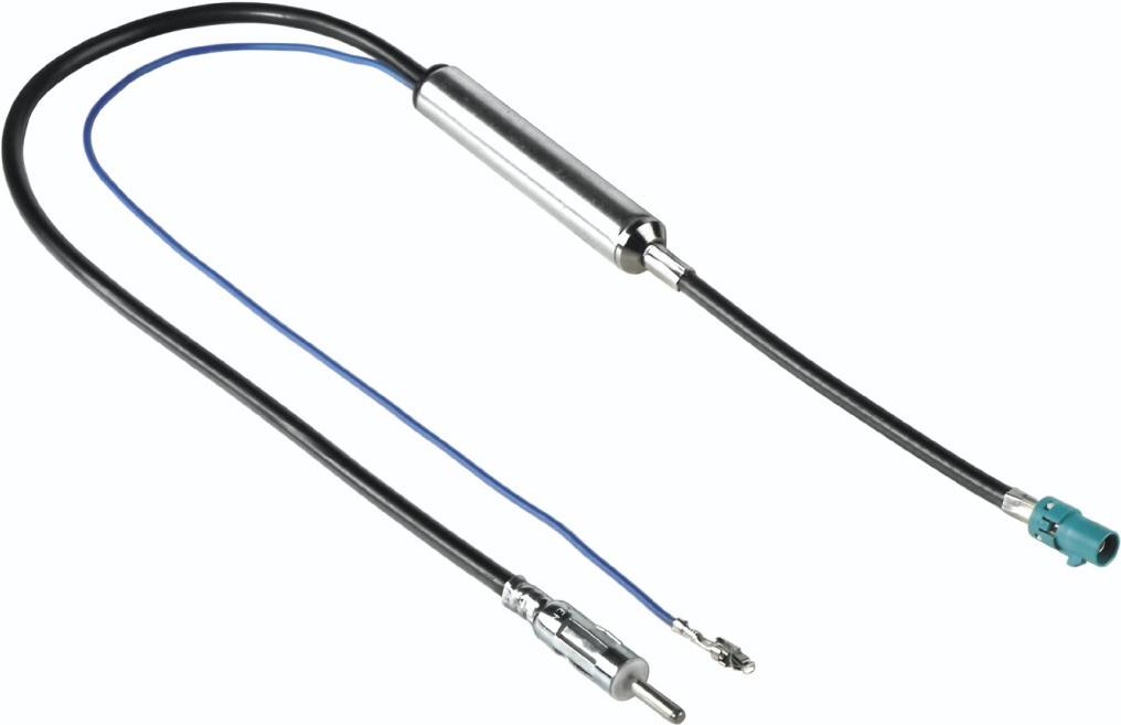 Hama Antennen-Adapter für Autoradio, Fakra/Z-Buchse auf DIN-Stecker (00185820)