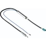 Hama Antennen-Adapter für Autoradio, Fakra/Z-Buchse auf DIN-Stecker (00185820)