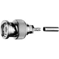 Telegärtner BNC-Kabelstecker Crimp G07, G29 50 Ohm, crimp/crimp, Basic, A2903, G07 (RG-316/U), G29 (0.45/1.4)  - 1 Stück (J01000L1294)