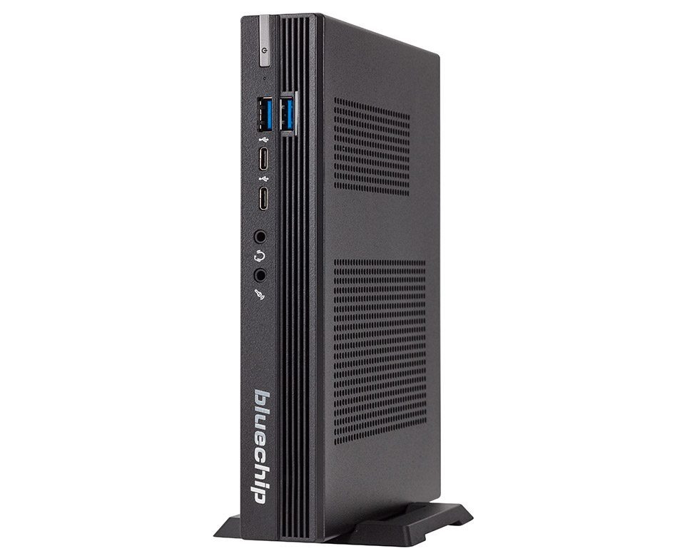 bluechip BUSINESSline S3160 Mini-PC Intel Core i5-14400 8 GB RAM 500 GB SSD Windows 11 Pro Schwarz