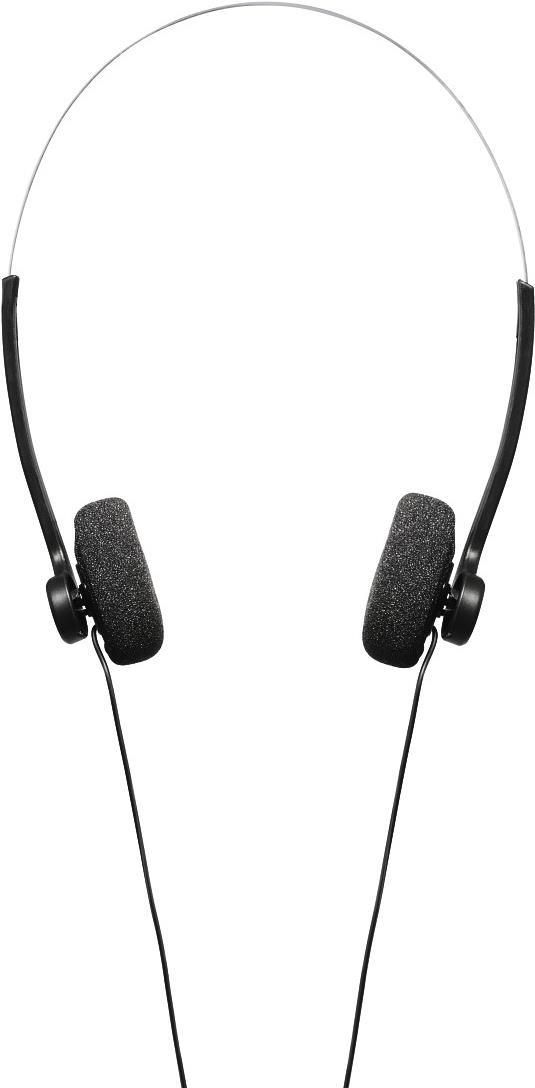 On-Ear-Stereo-Kopfhörer "Basic4Music", Schwarz (00184011)
