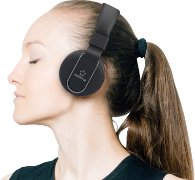 Renkforce Bluetooth® HiFi Stereo-Headset RF-BTK-100 On Ear Headset, Faltbar Schwarz-Grau (1577240)