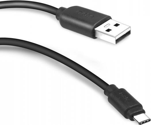 SBS USB Datenkabel mit USB Typ C-Anschluss (1,5 m), schwarz (TEKabelMICROC15K)
