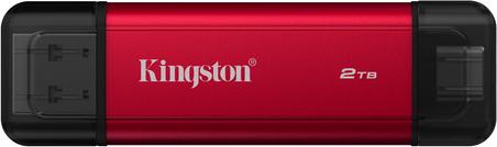 Kingston 2TB Dual Portable SSD USB-A/C bis 1050 MB/s USB 3.2 Gen 2