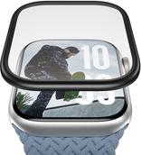 PanzerGlass Screen Protector w. Black Metal Frame Apple Watch (PG38147)