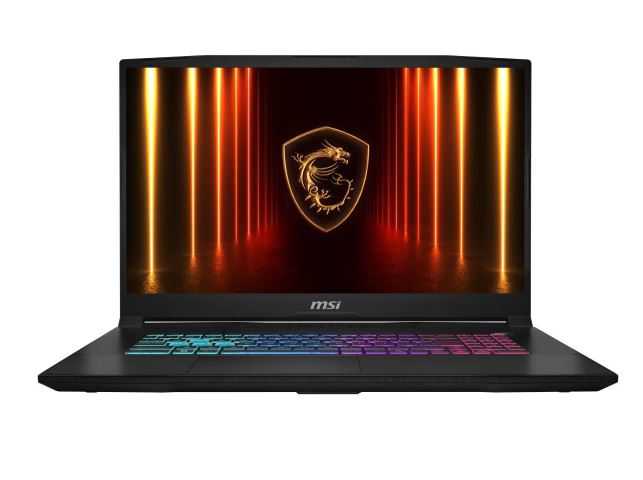 MSI Katana 17 HX B14WGK-405 Gaming Notebook 17.3" QHD 240Hz i7-14650HX RTX 5070 16GB DDR5 1TB SSD QWERTZ