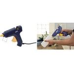 Rapid Heißklebepistole EG111, 25 Watt, blau Aufheizzeit: 5 Minuten, Düse mit Silikonschutzkappe, - 1 Stück (5001710)