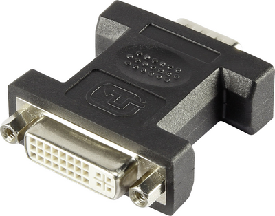 Renkforce RF-4212234 Kabelschnittstellen-/Gender-Adapter VGA DVI-I Schwarz (1404078)