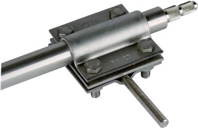 Dehn + Soehne Anschlussklemme 610020 für Tiefenerder d 20 mm (610020)