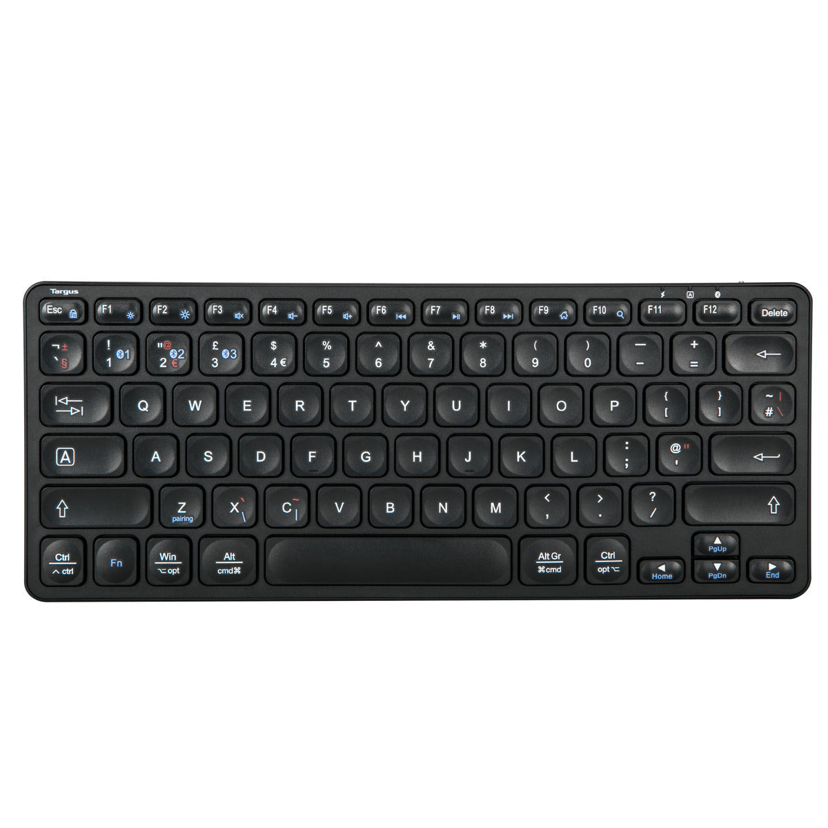 Targus AKB862UK Bluetooth Tastatur Mini QWERTY Schwarz