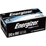 Energizer 9 V Block-Batterie Alkali-Mangan Max Plus Industrial 9 V 20 St. (E301323200)