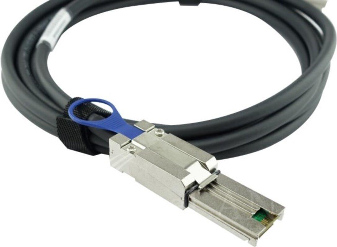 BlueOptics CBL-SFF8088SAS-10M-BL Serial Attached SCSI (SAS)-Kabel 1 m 6 Gbit/s Schwarz (CBL-SFF8088SAS-10M-BL)