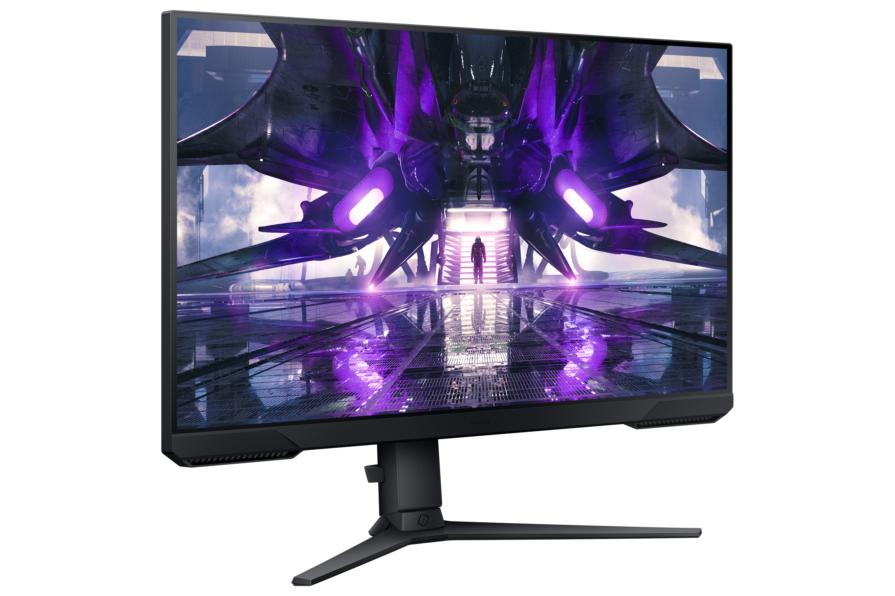 Samsung Odyssey G3 -Full HD Monitor - 27 Zoll - 1.920 x 1.080 Pixel - 144 Hz - IPS 16:9 - Reaktionszeit 1 ms - 3.000:1 - Helligkeit 250 cd/m² - HDMI - Display Port [Energieklasse F] (LS27AG322NUXEN)
