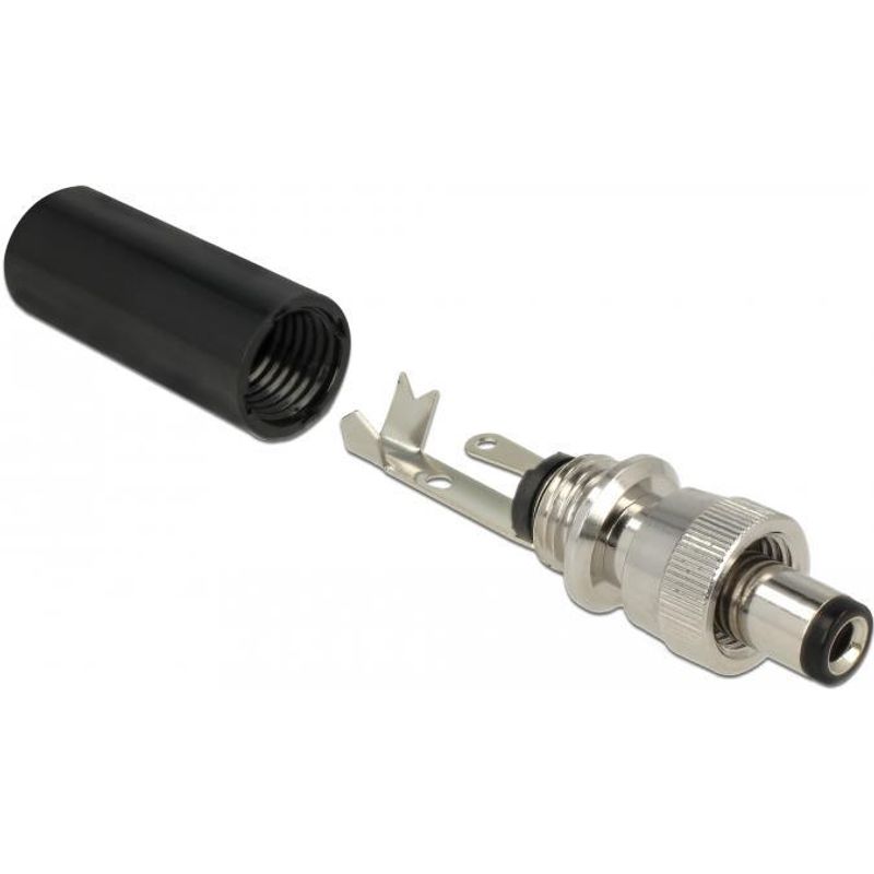 DeLOCK Netzanschluss DC jack 5,5 mm x 9,5 mm ID: 2,5 mm M 2 A 89914