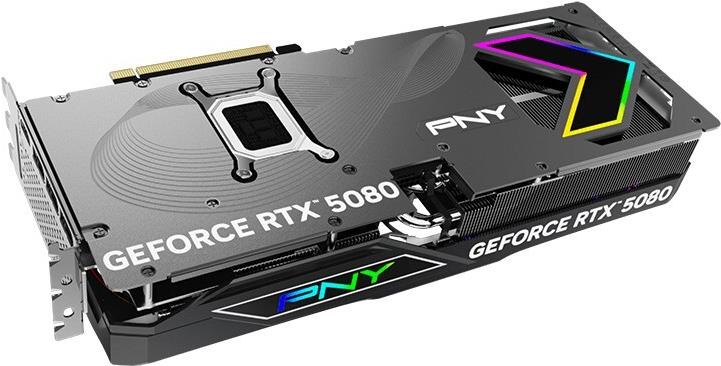PNY GeForce RTX 5080 ARGB OC 16 GB GDDR7 Schwarz