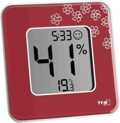 TFA-Dostmann Style Indoor Elektronisches Hygrometer Rot (30.5021.05)