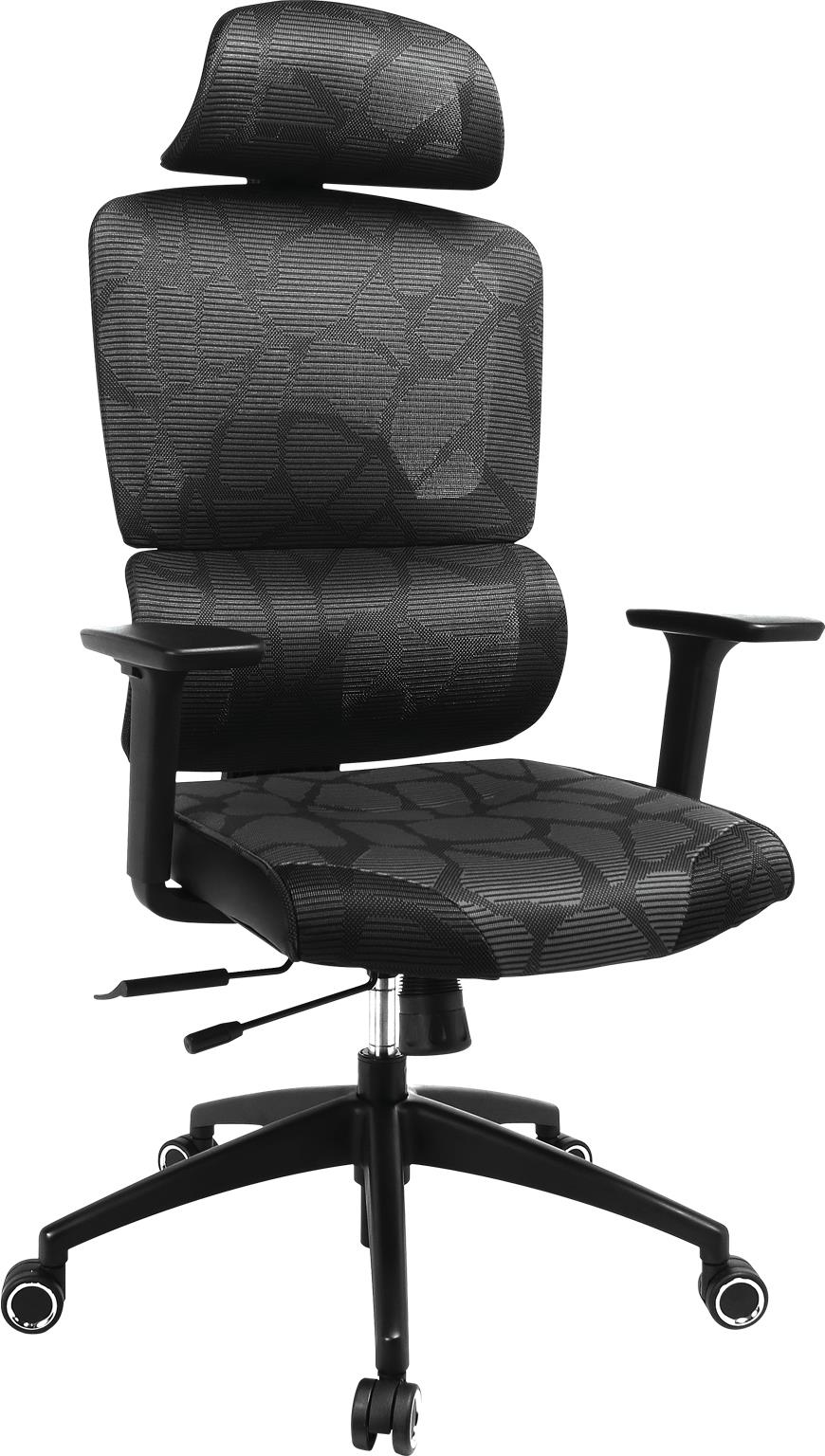 Sandberg ErgoFusion Gaming Chair Pro Universal-Gamingstuhl Gepolsterter Sitz Schwarz - Grau (640-96)