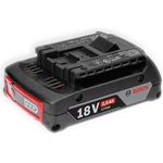 Bosch Professional GBA 18 V 1600Z00036 Werkzeug-Akku 18 V 2 Ah Li-Ion