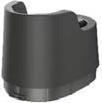HONEYWELL 1962 CHARGE AND COMMUNICATION CUP USE W/ UNIVERSAL PR.BASE BLK (1962G-WC-CUP)
