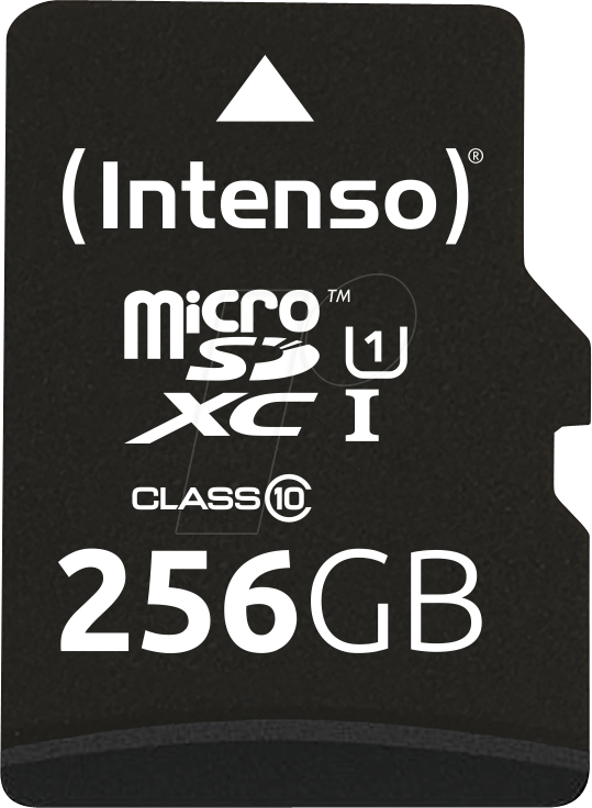 Intenso Premium Flash-Speicherkarte (microSDXC-an-SD-Adapter inbegriffen) (3423492)