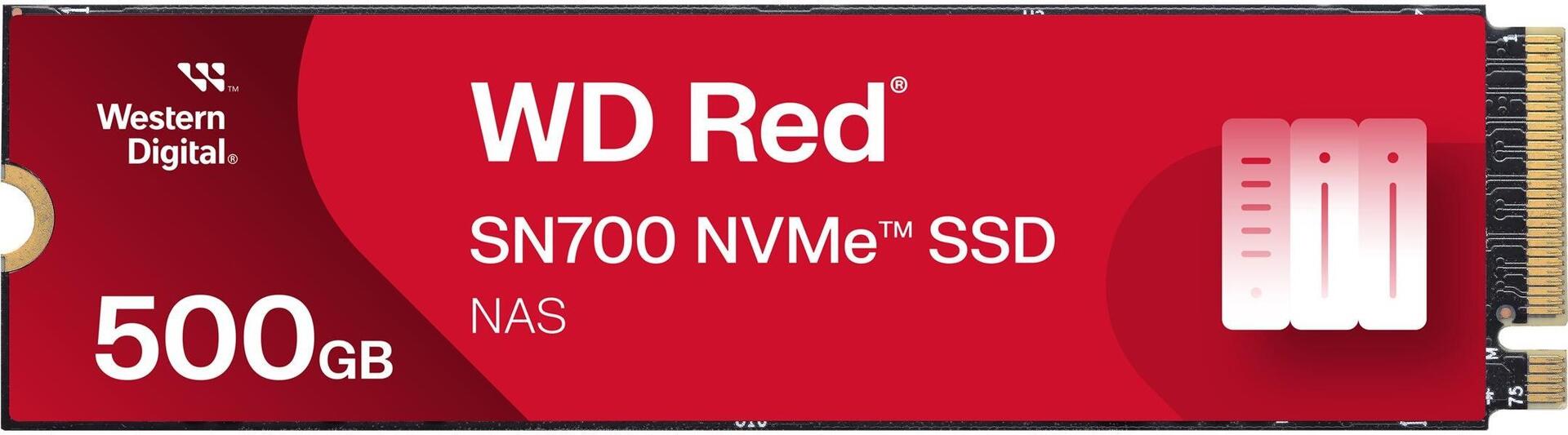WD Red SN700 WDS500G1R0C 500 GB M.2 NVMe SSD