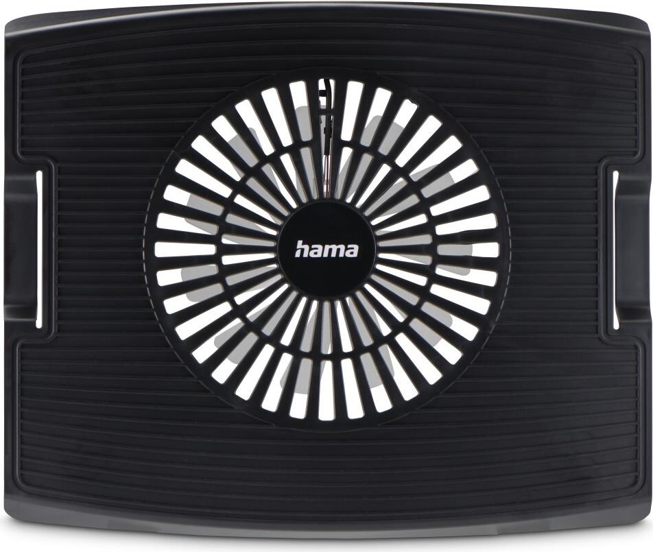 Hama Laptop-Kühler Wave, leise, bis 40 cm (15,6), Schwarz (00126810)