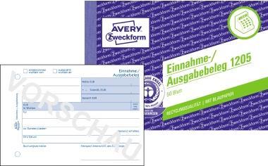 Avery 1205 Blau - Weiß Verwaltungsbuch (1205)