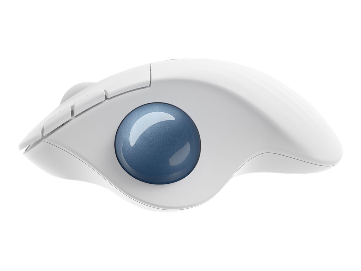 Logitech ERGO M575 for Business Kabelloser Trackball Bluetooth Logi Bolt Off-White