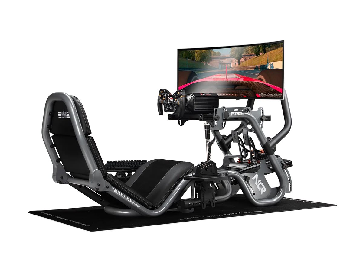Next Level Racing F-GT Pro NLR-R002 Racing Simulator Cockpit Grau