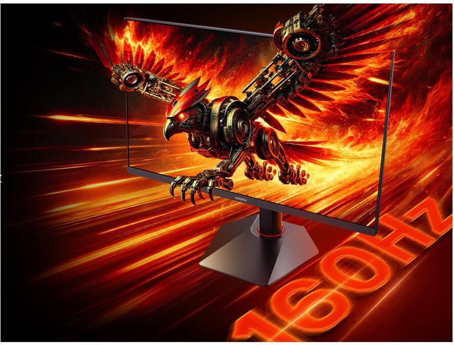 KOORUI G2741L 27" Gaming-Monitor 3840 x 2160 IPS 160 Hz Schwarz