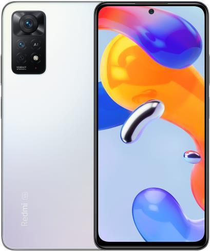 Xiaomi Redmi Note 11 Pro 5G 16,9 cm (6.67" ) Dual-SIM Android 11 USB Typ-C 6 GB 64 GB 5000 mAh Weiß (MZB0ATREU)