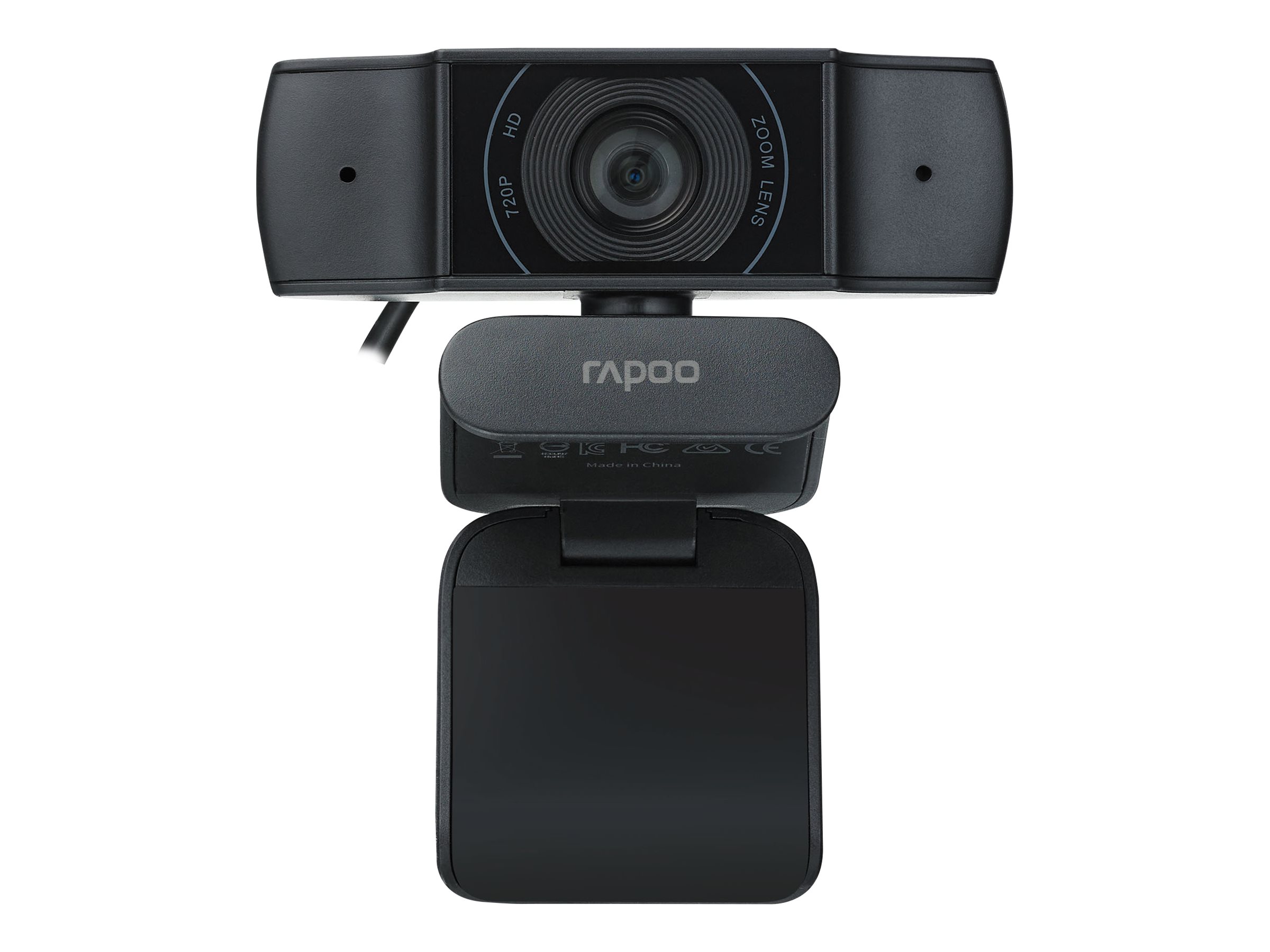 Rapoo XW170 Webcam 1280 x 720 Pixel USB 2.0 Schwarz