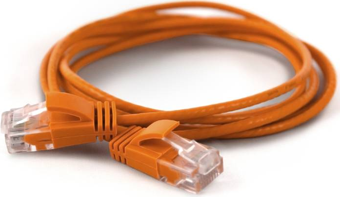 Wantec wW Patchkabel CAT6A rund 2.8mm UTP orange 3.0m (7260)