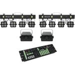 EUROLITE Set 2x LED KLS-180 + 2x LED WF-40 + DMX LED Color Chief Controller (20000435)