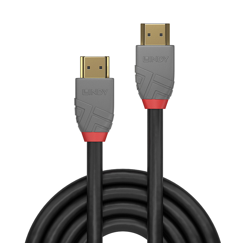 Lindy Anthra Line 2 m Ultra High Speed HDMI-Kabel Schwarz