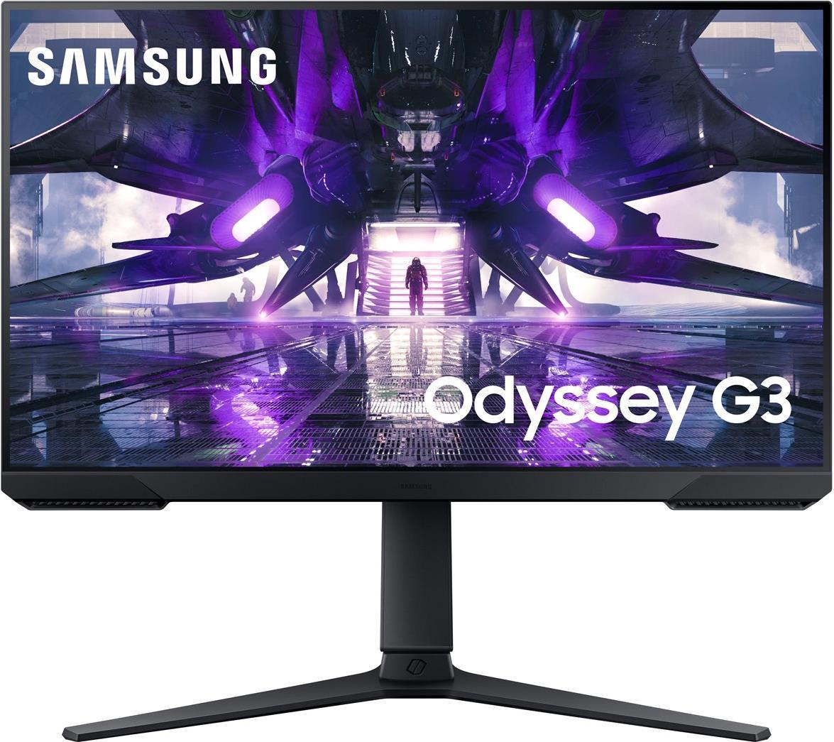 Samsung S24AG300NR. Bildschirmdiagonale: 61 cm (24" ), Display-Auflösung: 1920 x 1080 Pixel, HD-Typ: Full HD, Bildschirmtechnologie: LED, Reaktionszeit: 1 ms, Natives Seitenverhältnis: 16:9, Bildwinkel, horizontal: 178°, Bildwinkel, vertikal: 178°. VESA-Halterung, Höhenverstellung. Produktfarbe: Schwarz [Energieklasse E] (LS24AG300NRXEN)