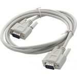 ARTDEV Kabel VGA-Anschlußkabel, 15p. HD D-Sub Stecker/Stecker, 1:1, 1.8m grau (KABVGASS-1.8)