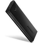 AXAGON AXAGON EEM2-UB2 kišen, USB-C 10 Gbps - M.2 NVMe SSD ARROW džut, juoda (EEM2-UB2)