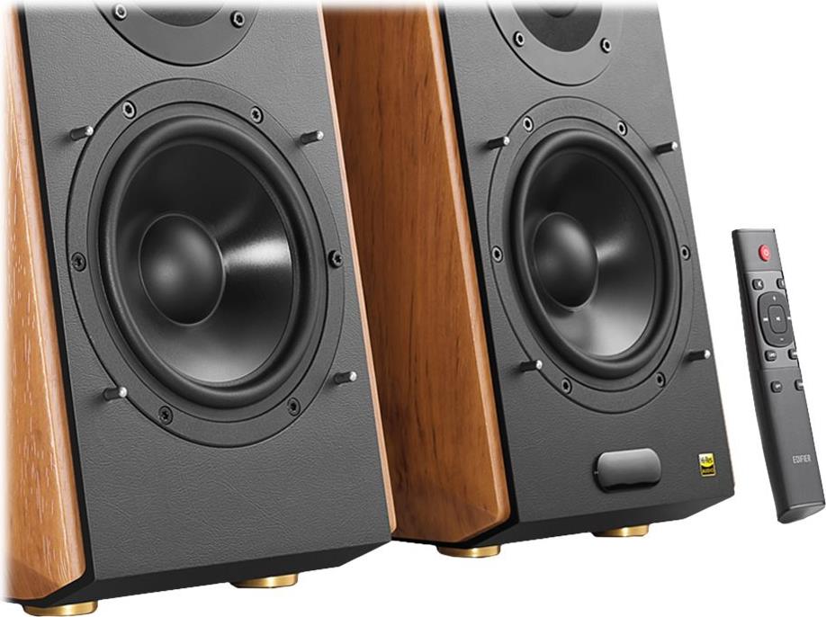 Edifier S1000MKII 2.0 Lautsprecher 120 W Schwarz, Holz