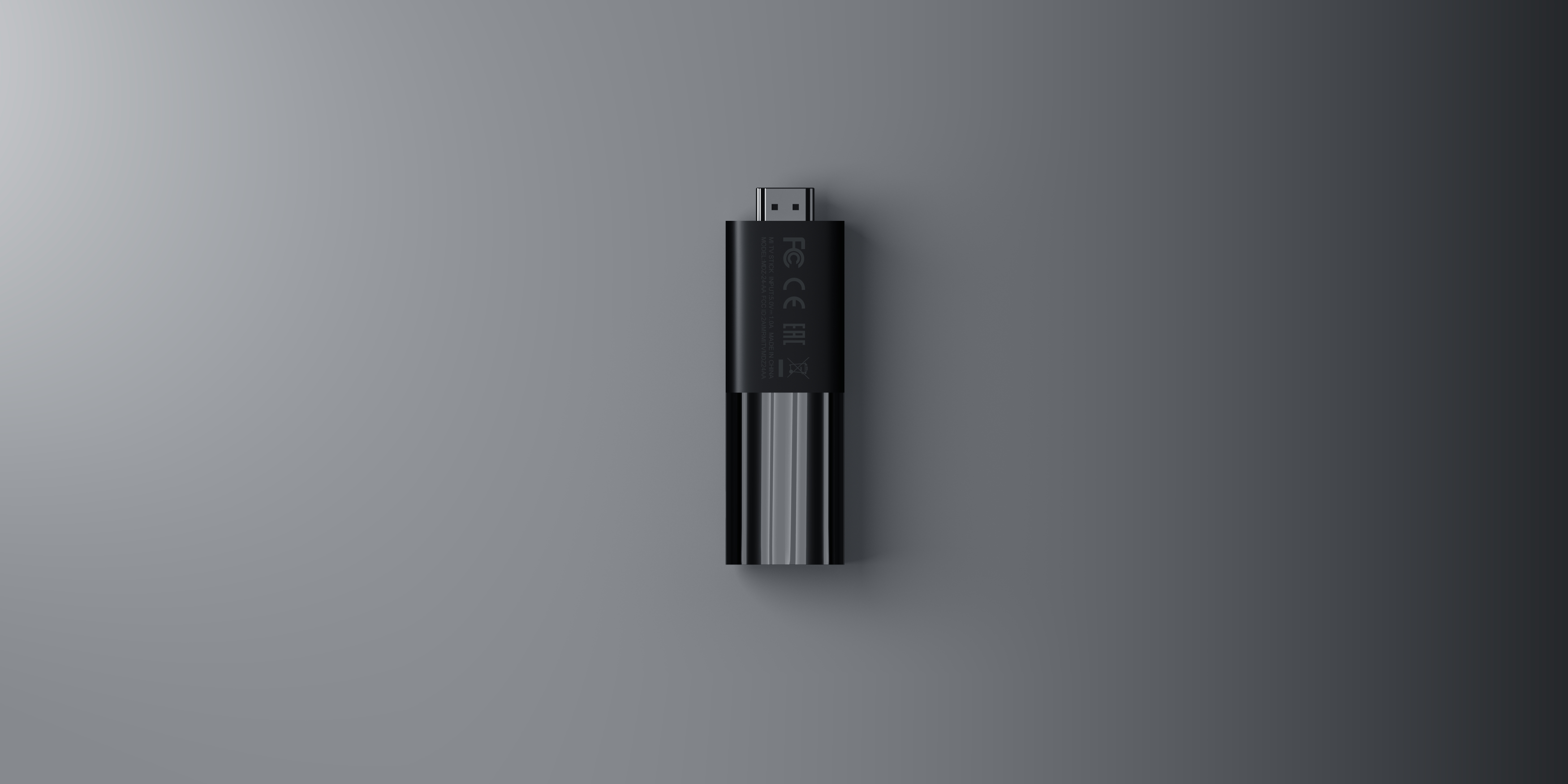 Xiaomi Mi TV Stick Streaming Media Player Full HD 1080p Android TV Schwarz