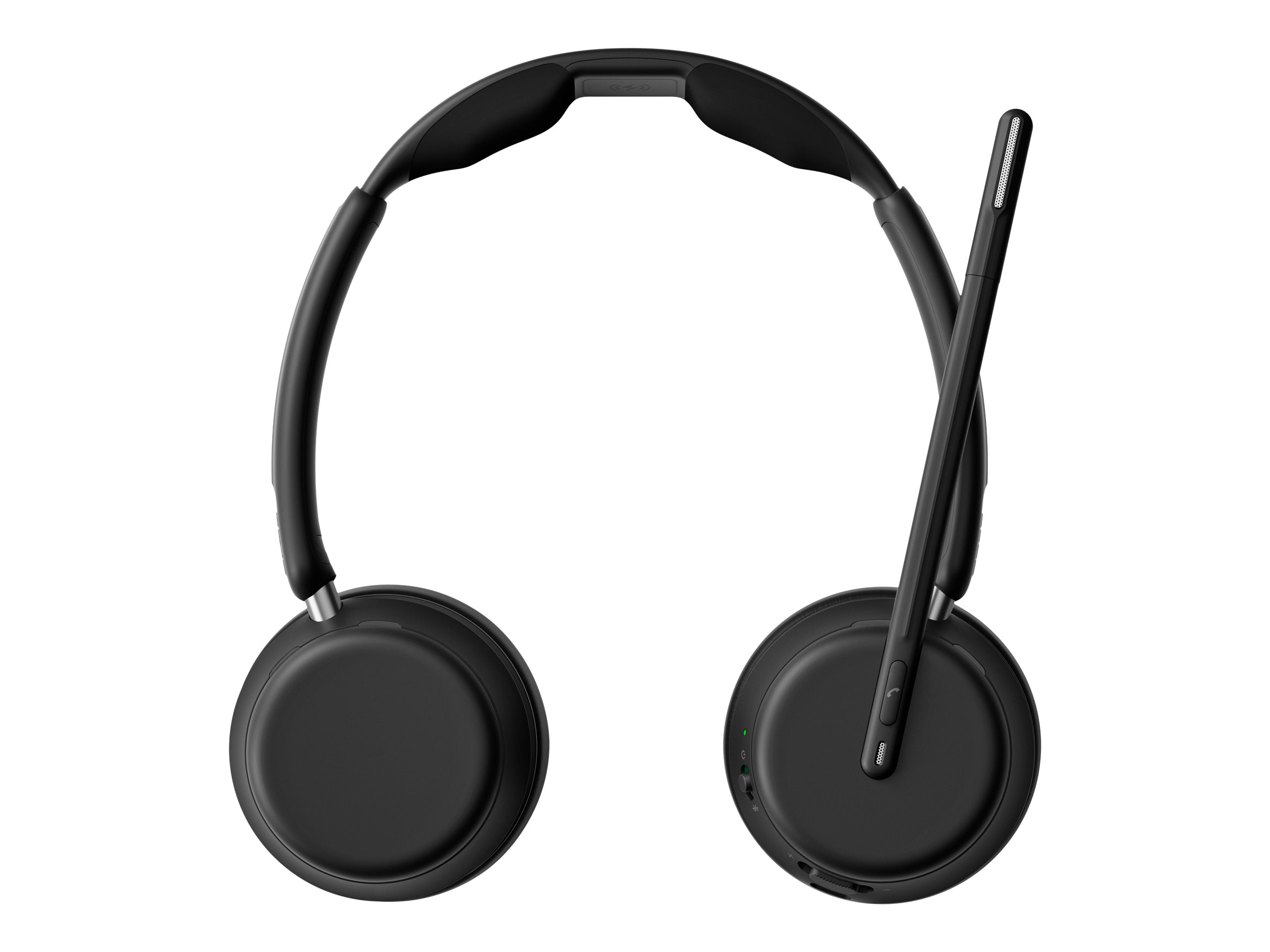 EPOS IMPACT 1061 Binaurales Bluetooth-Headset mit Ladestation Schwarz