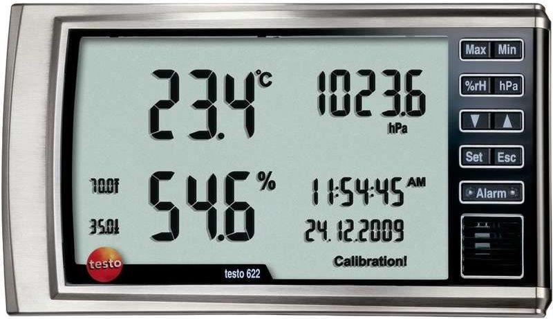 TESTO Hygrometer mit Druckanzeige 622 (0560 6220) (geöffnet)