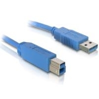 Delock Kabel USB 3.0 Typ-A Stecker > USB 3.0 Typ-B Stecker 1 m blau (82580)