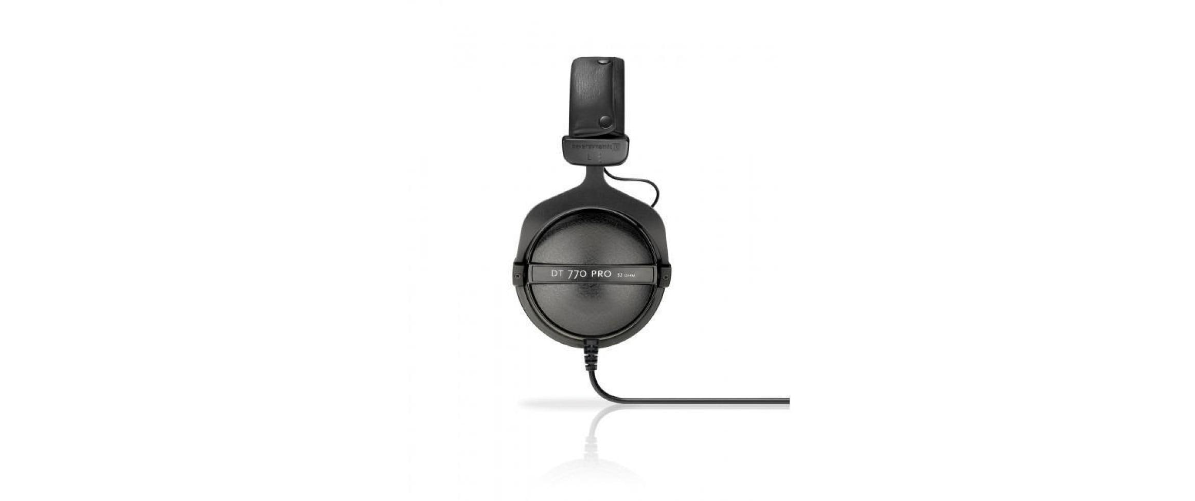 Beyerdynamic DT 770 PRO 32 Ohm Studiokopfhörer Kabelgebunden 3,5 mm Schwarz