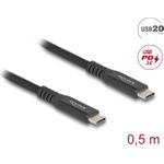 Delock USB-Kabel 24 pin USB-C (M) zu 24 pin USB-C (M)  5 A (80023)