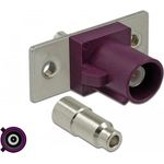 DeLOCK FAKRA D plug spring pin for soldering 2 prepunched holes (89819)