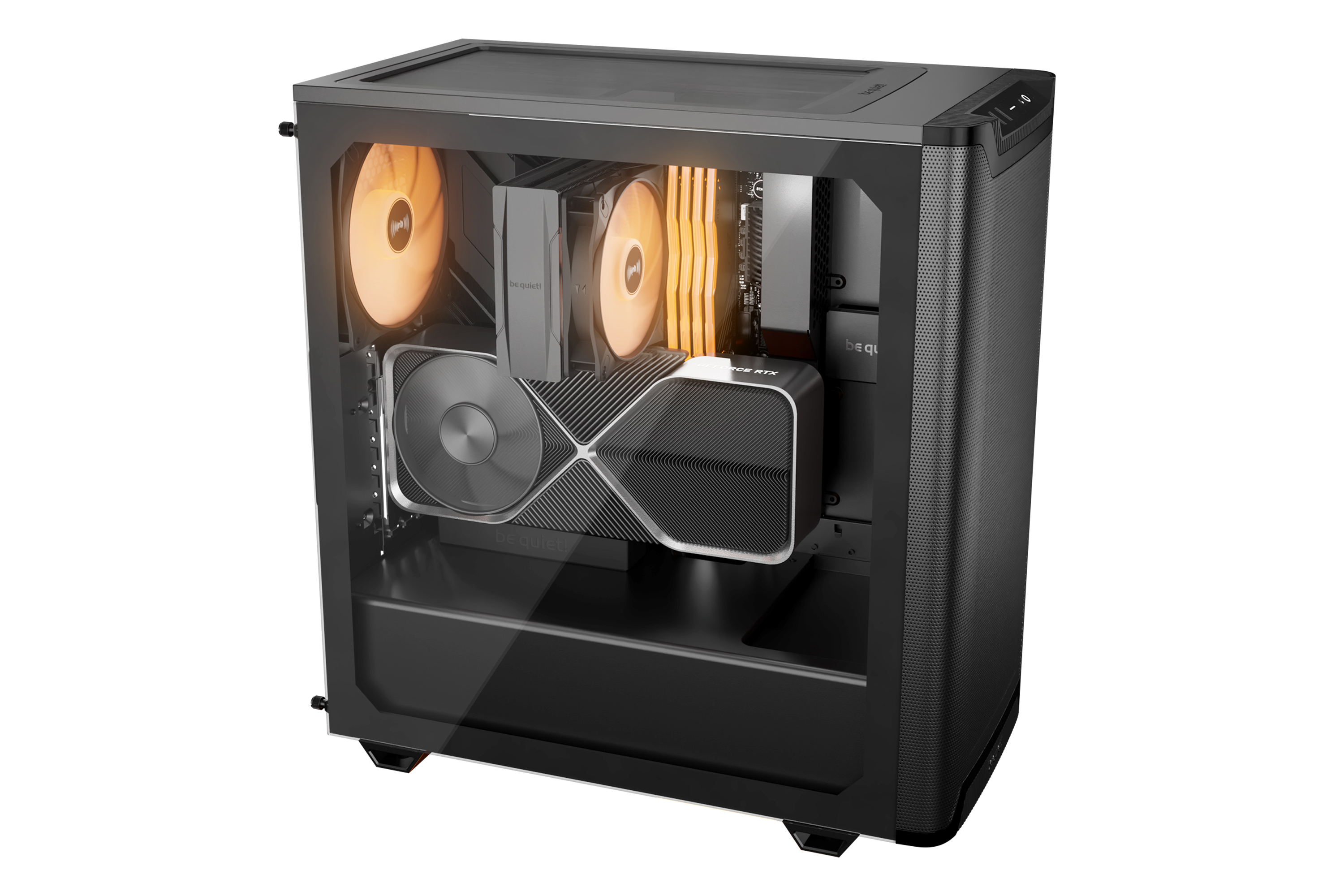 be quiet! Pure Base 501 DX Midi-Tower Schwarz