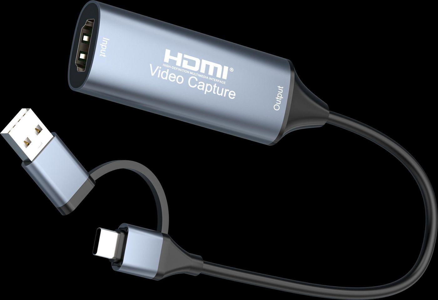 MicroConnect HDMI Video Capture link to USB-C And (MC-GEN-CH-V2)